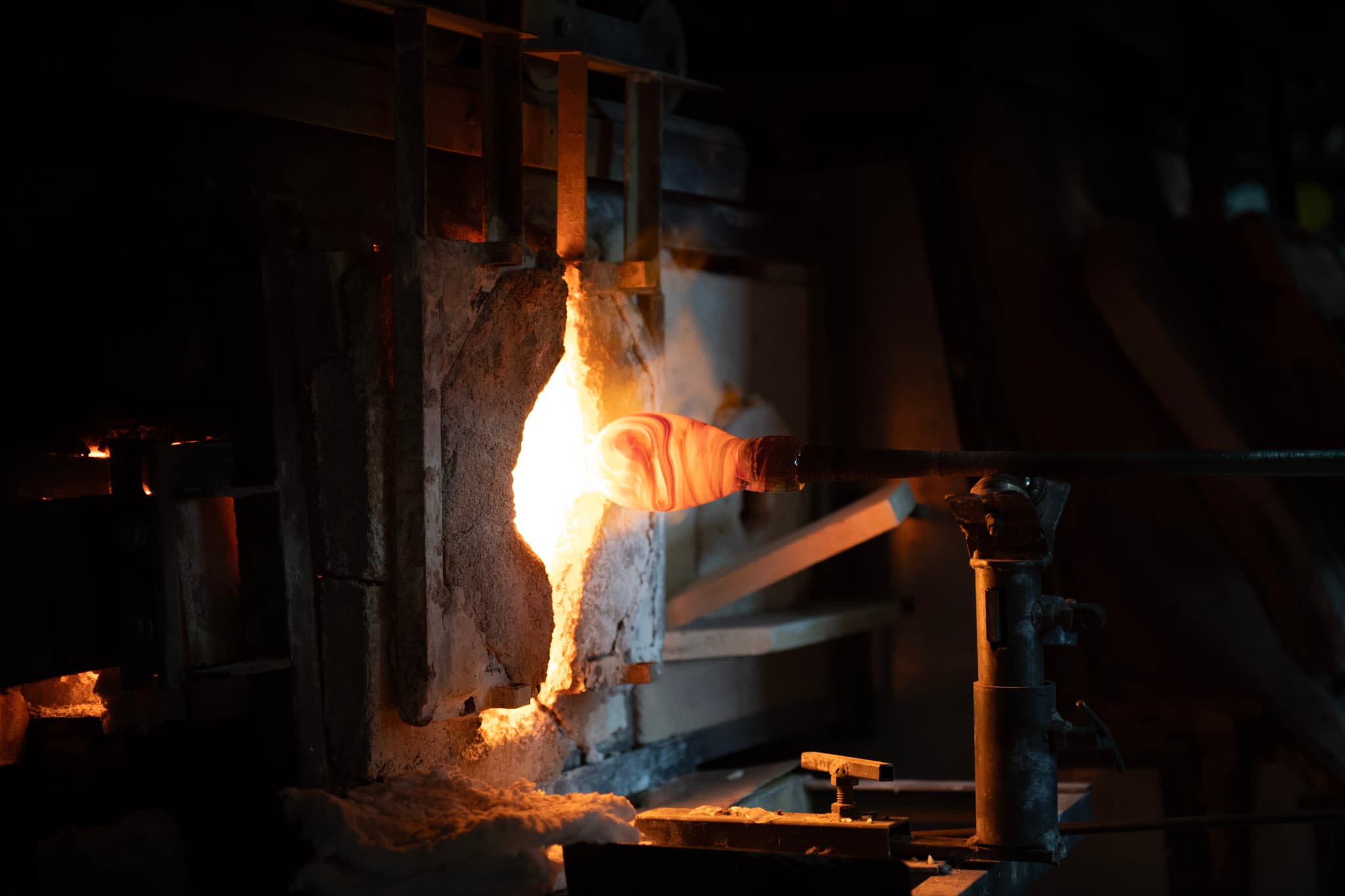 Liquid Fire — Glassblowing in Santa Fe. Santa Fe, New Mexico. Fine art photography by Aaron B. Alford Sr.